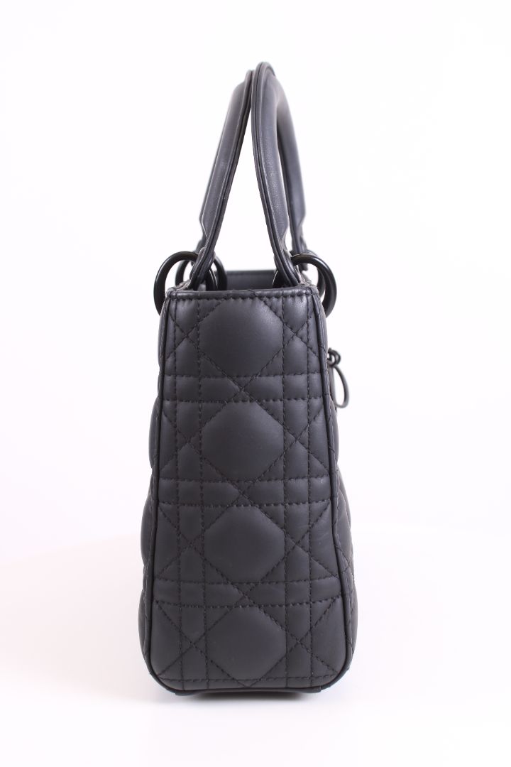 Dior Mini lady dior matte black
