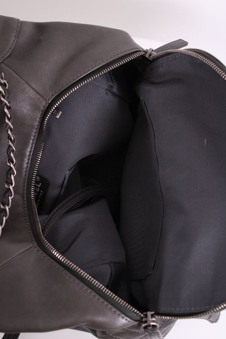 CHANEL Backpack Grey