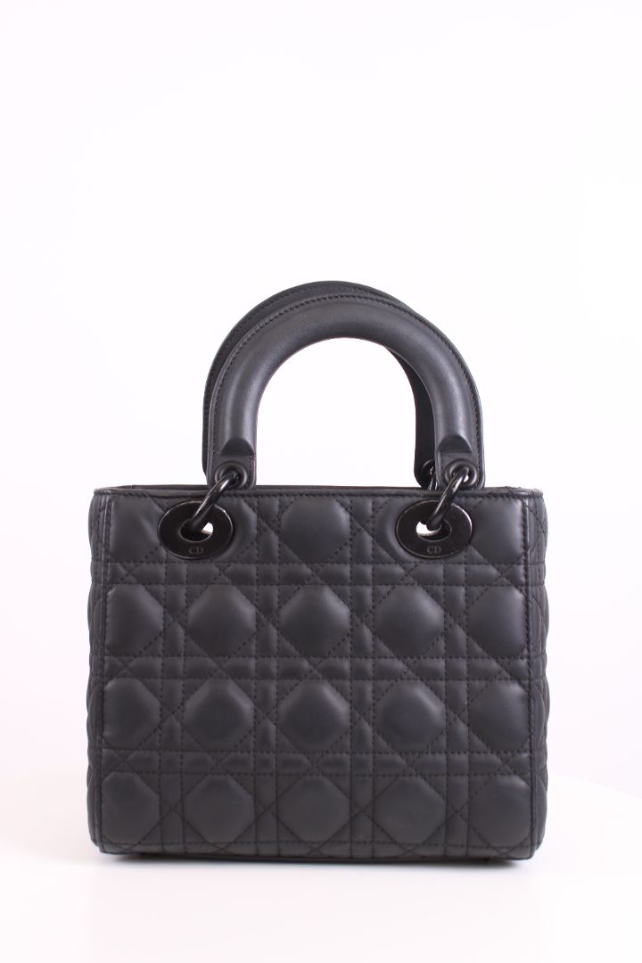 Dior Mini lady dior matte black
