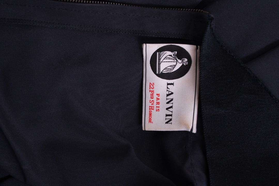 lanvin Dress short sleeve Navy S