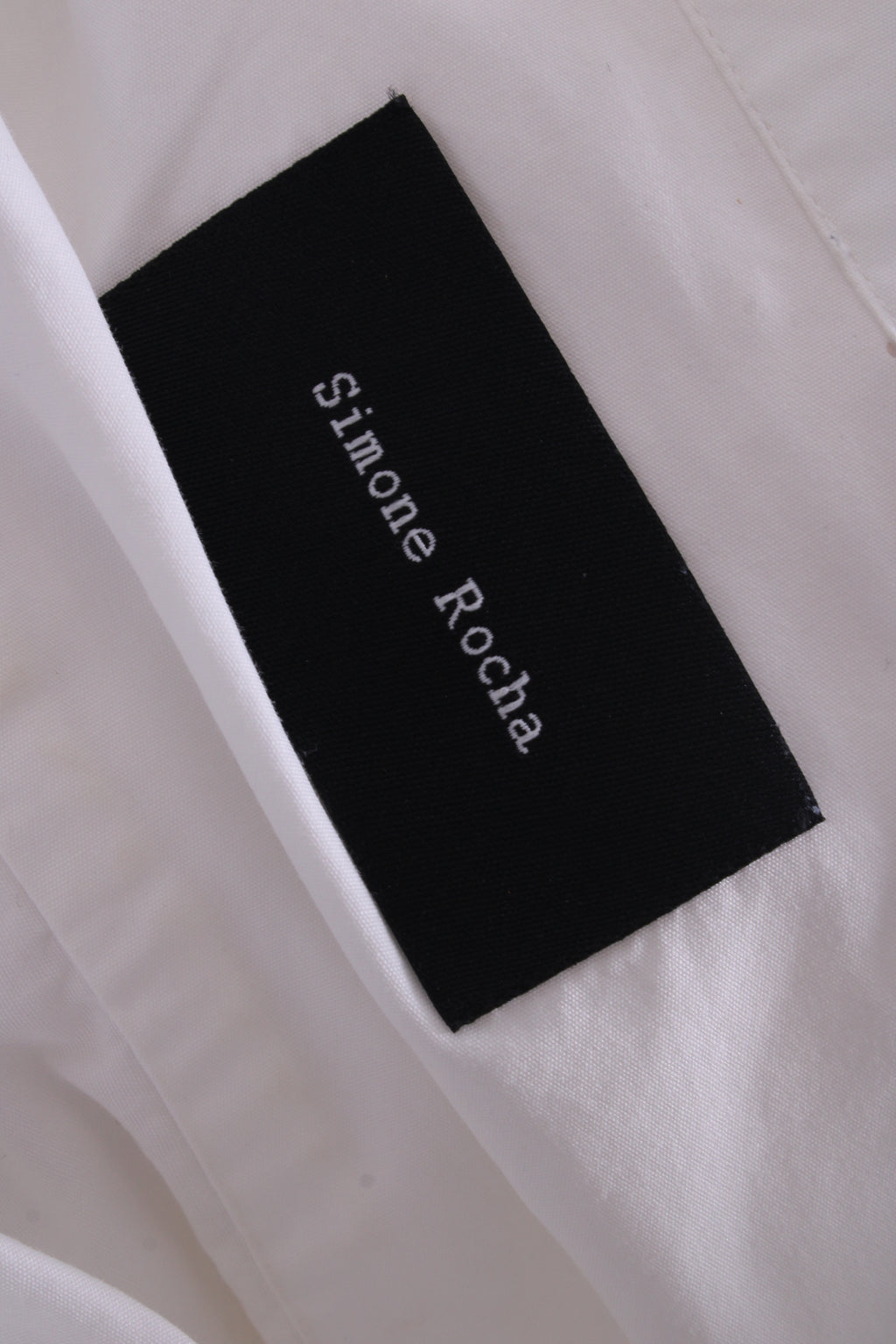 Simone Rocha 3/4 PUff Sleeve Shirt White 10