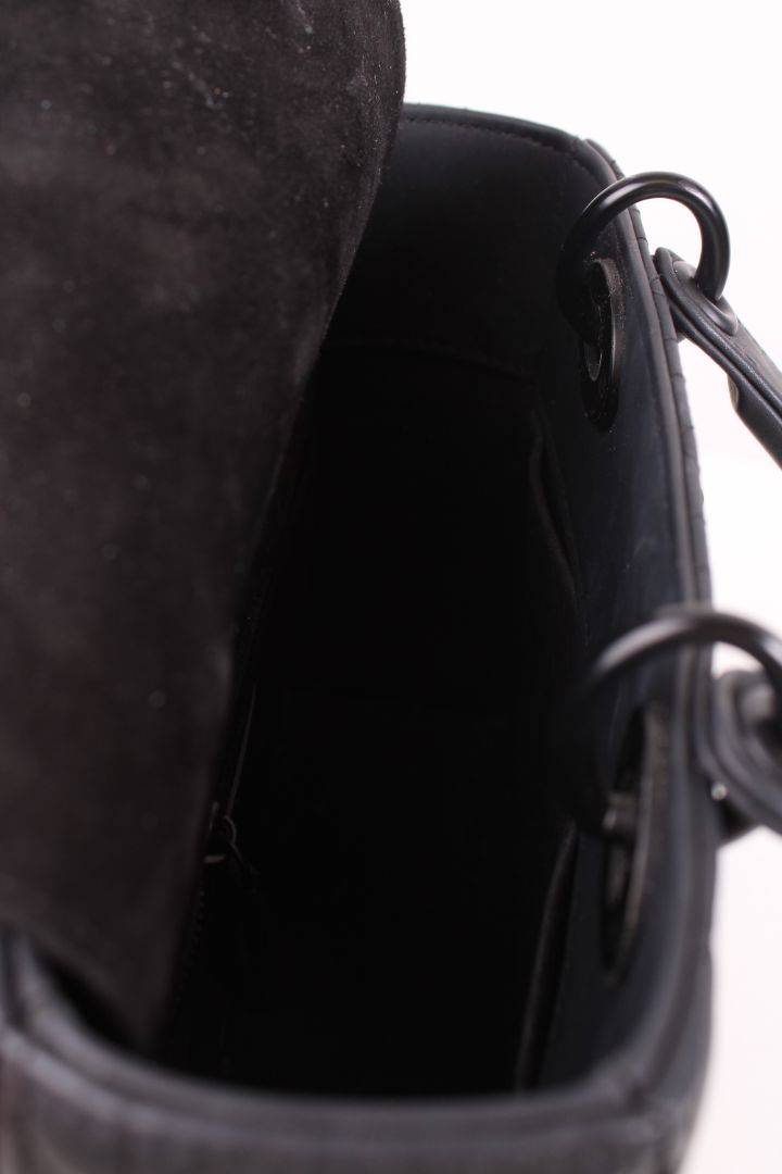 Dior Mini lady dior matte black