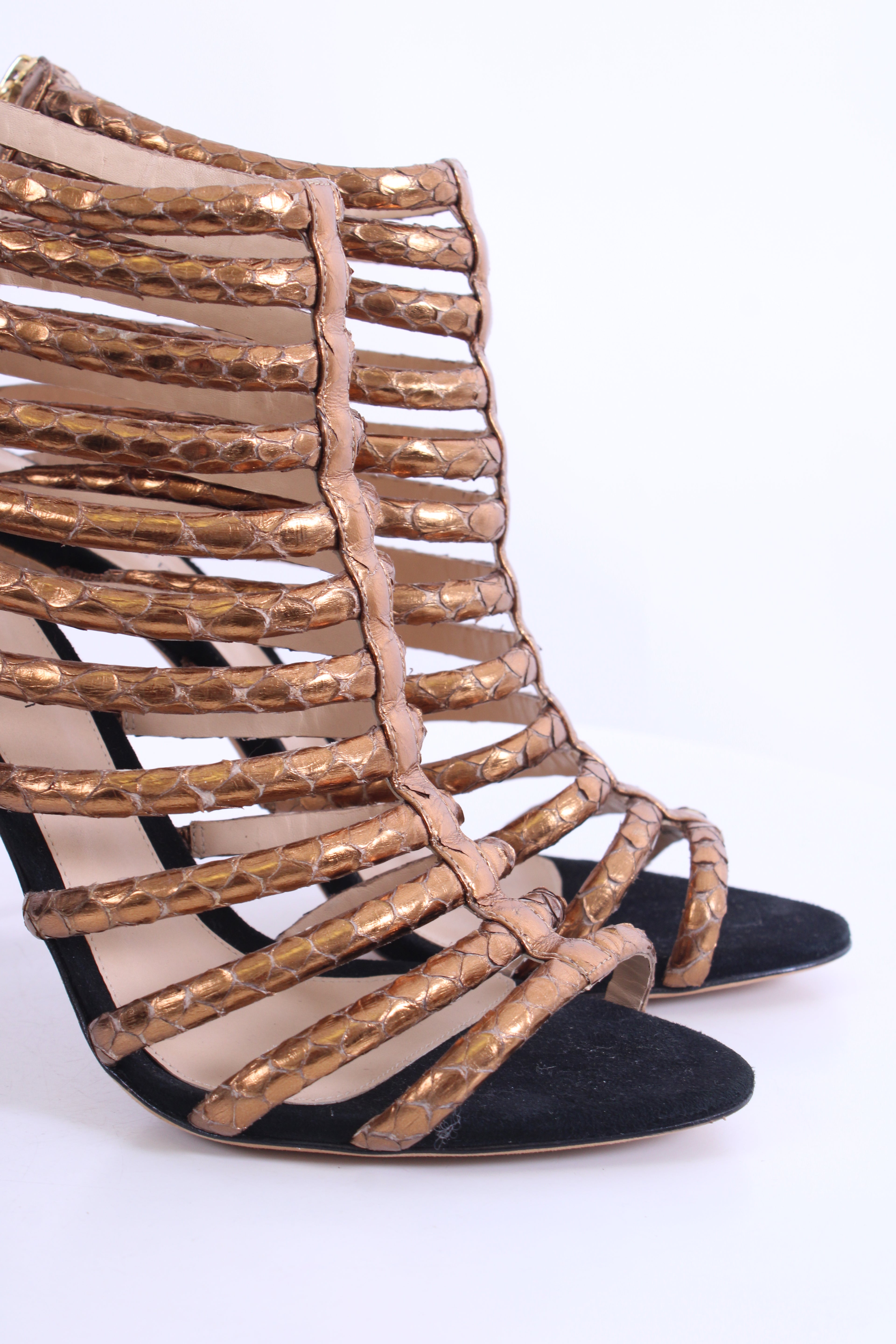 Alexandre Birman Shoes Gold 39.5
