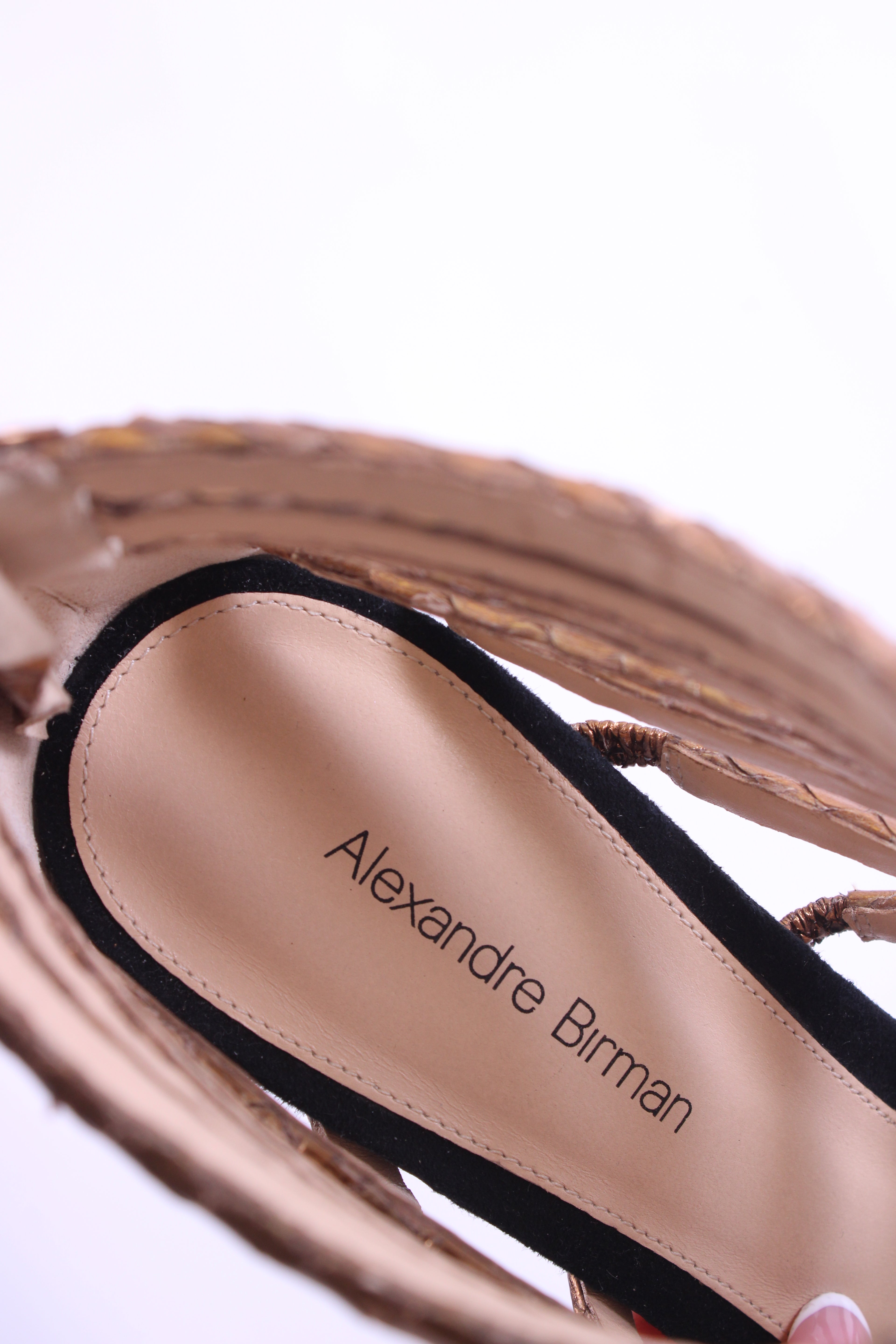 Alexandre Birman Shoes Gold 39.5