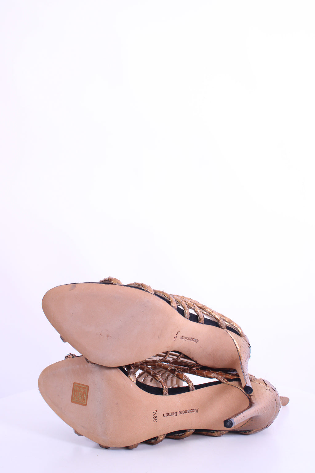 Alexandre Birman Shoes Gold 39.5