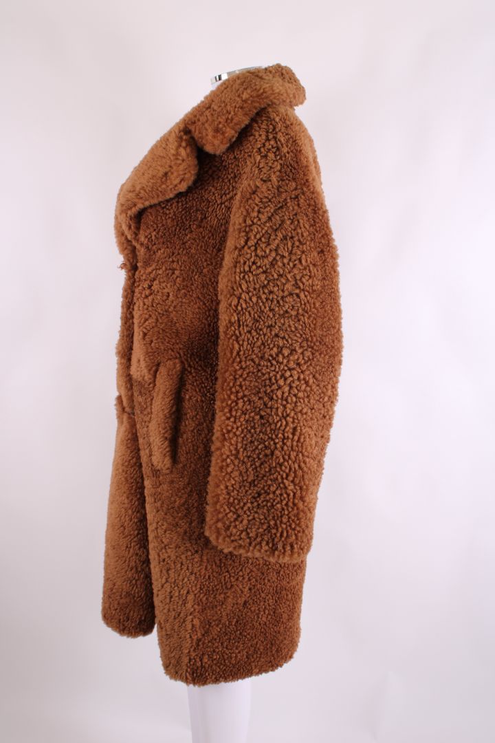 Prada Teddy Coat Brown 40