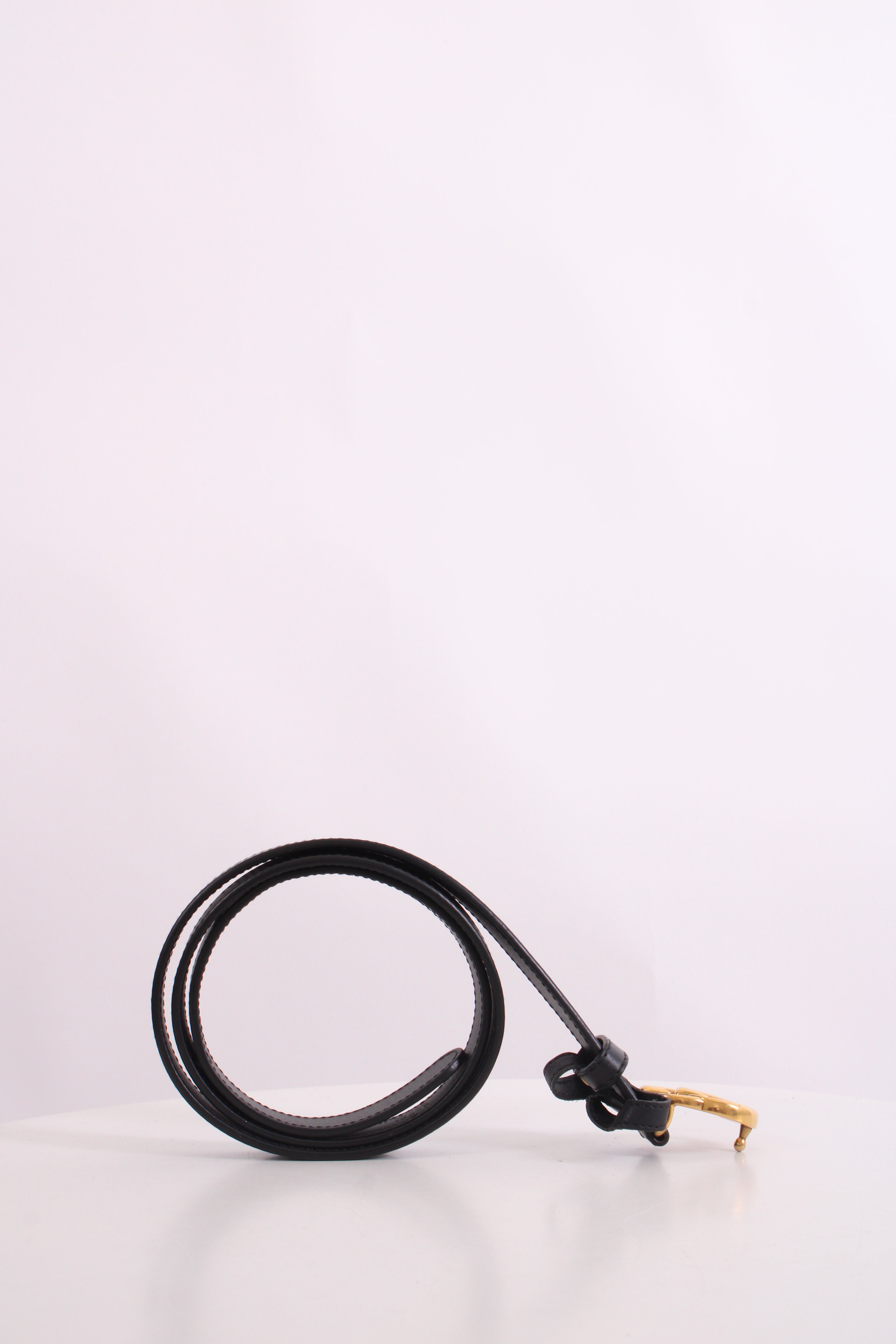 Gucci Marmont Skinny Belt Black 34