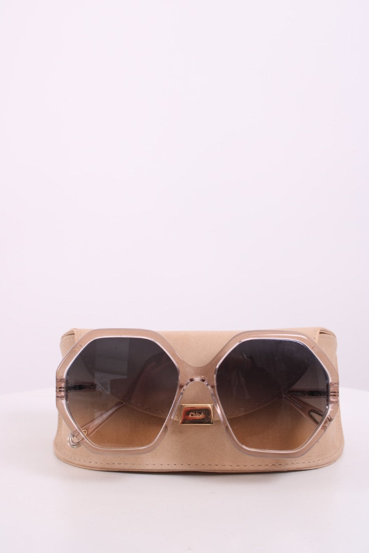 Chloe Blue Tint Sunglasses Clear