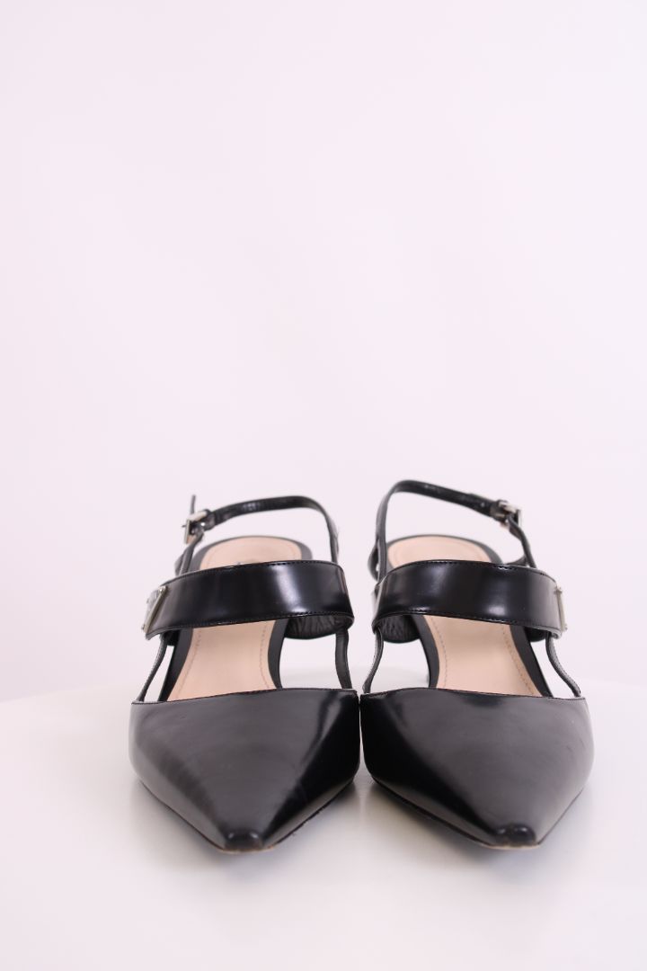 Prada Slingback Heels Black 39.5