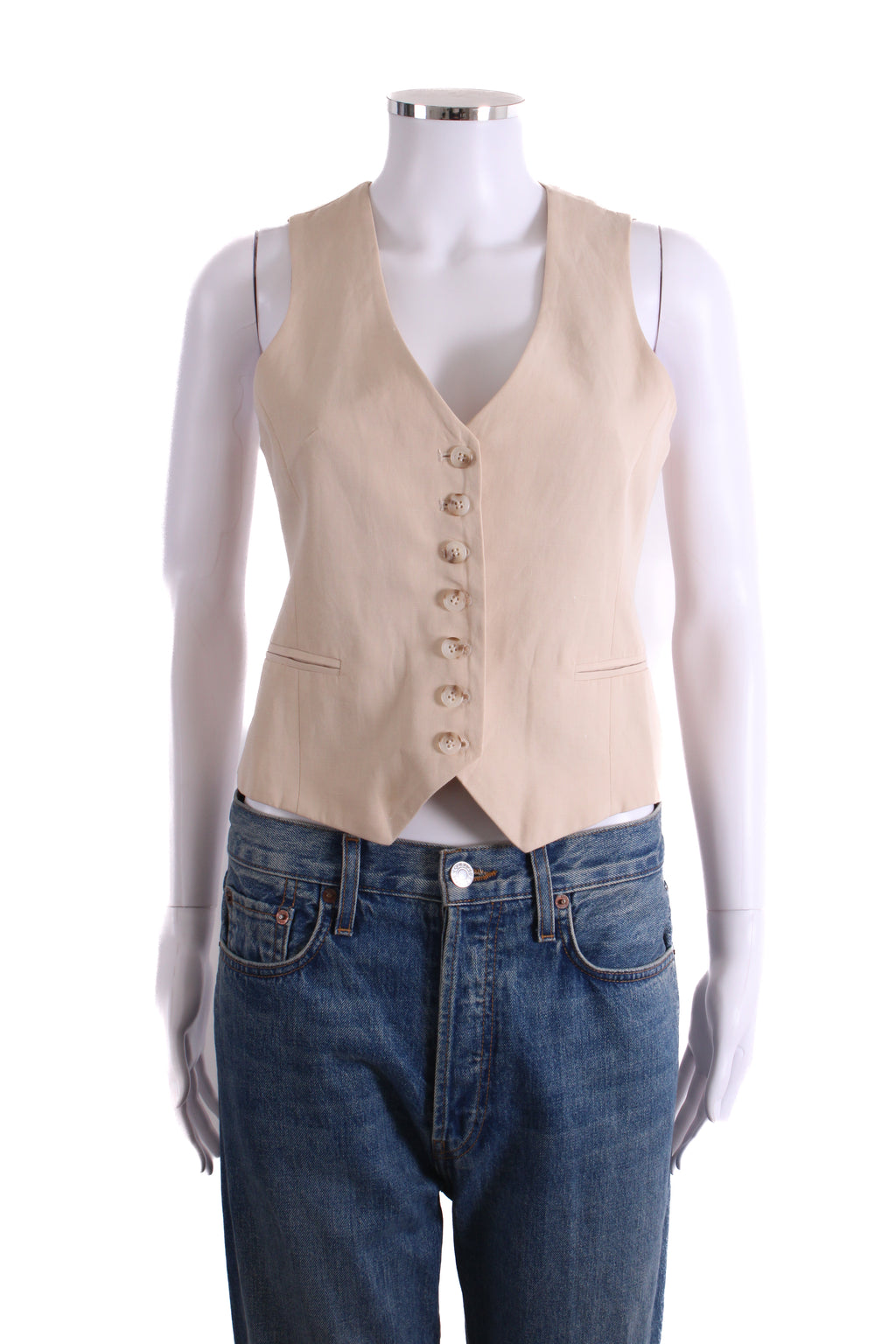 Rouje Paris Waist Coat Cream 8