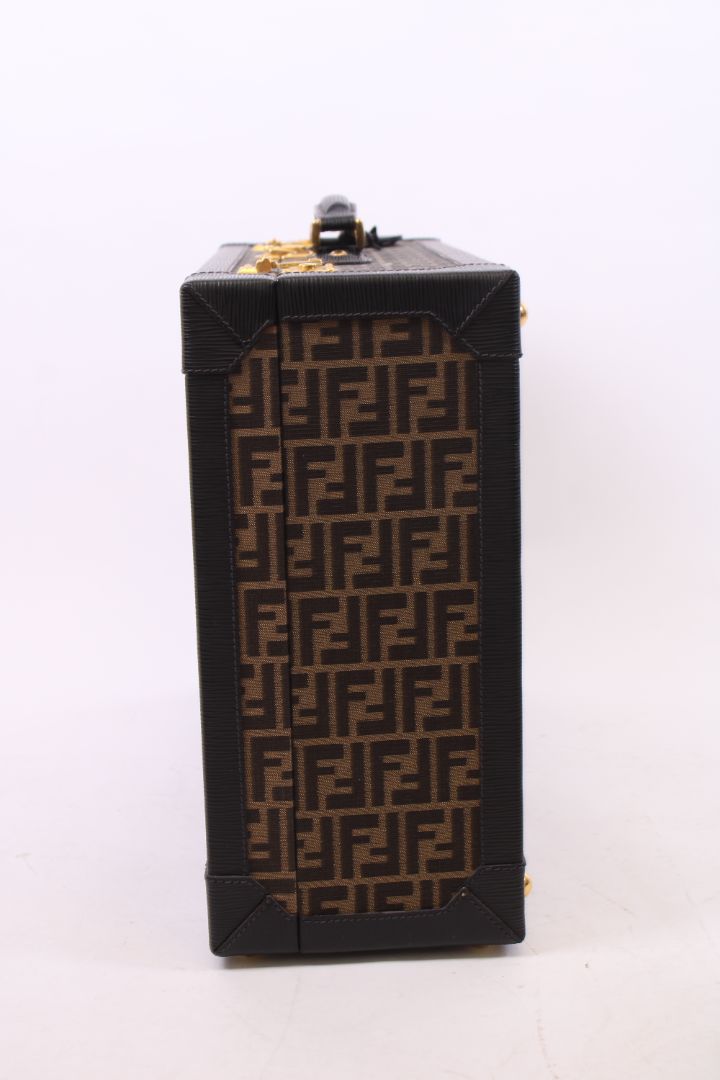 Fendi trunk brown monogram M