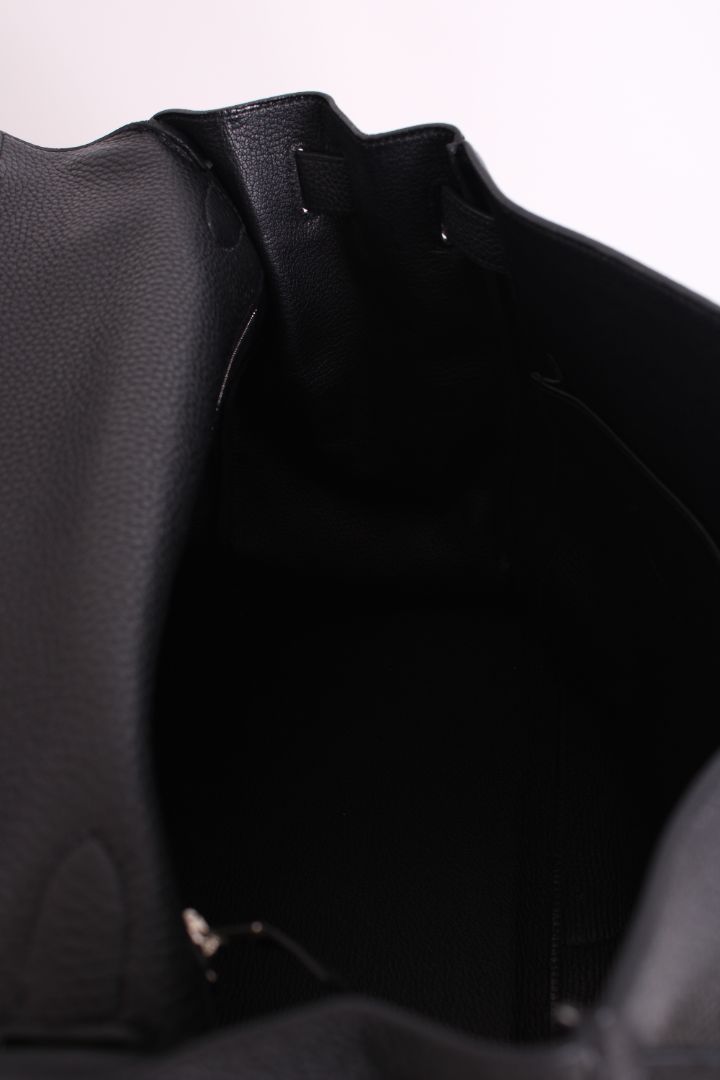 Hermes Kelly 40 Retourne Togo Leather Black