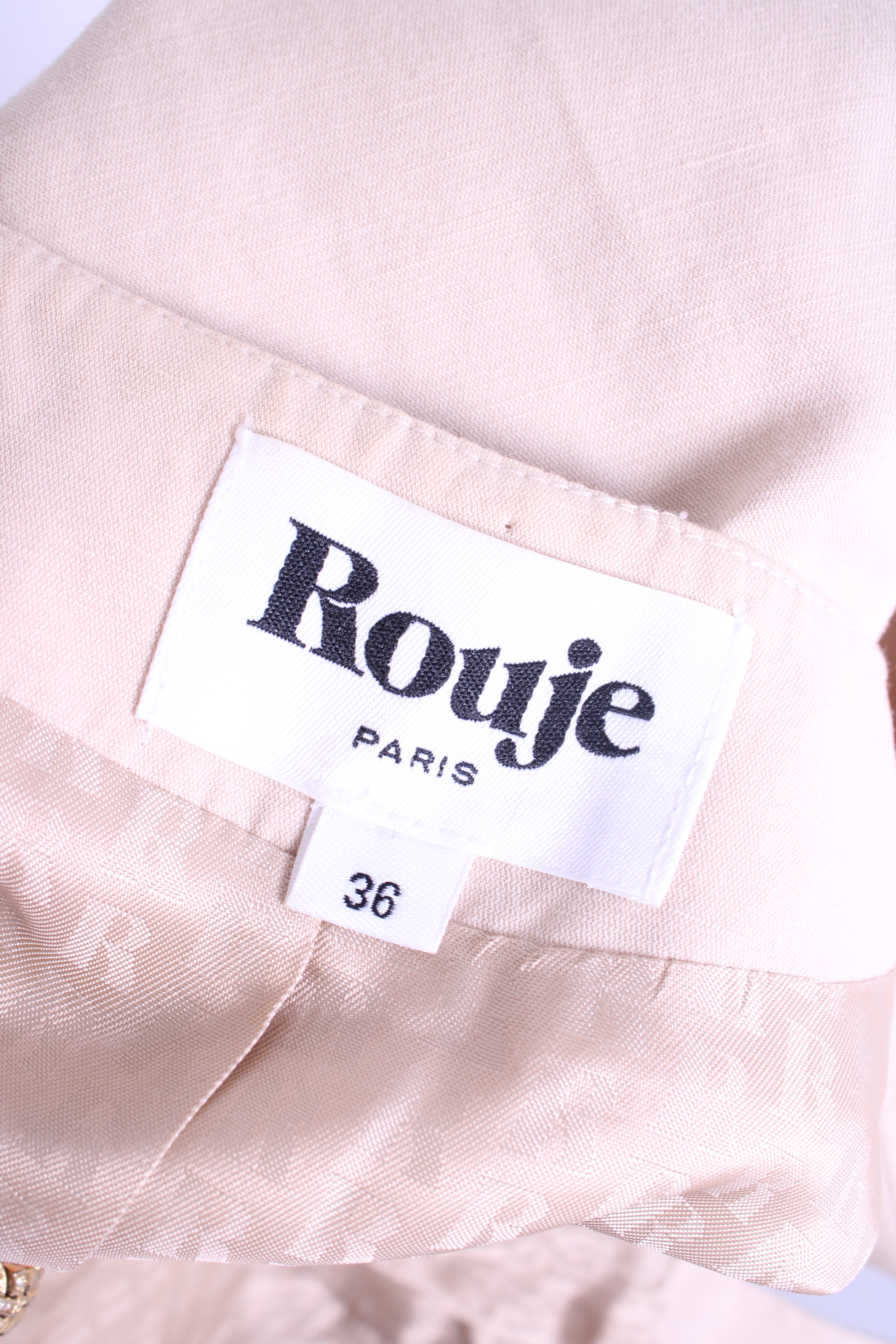 Rouje Paris Waist Coat Cream 8