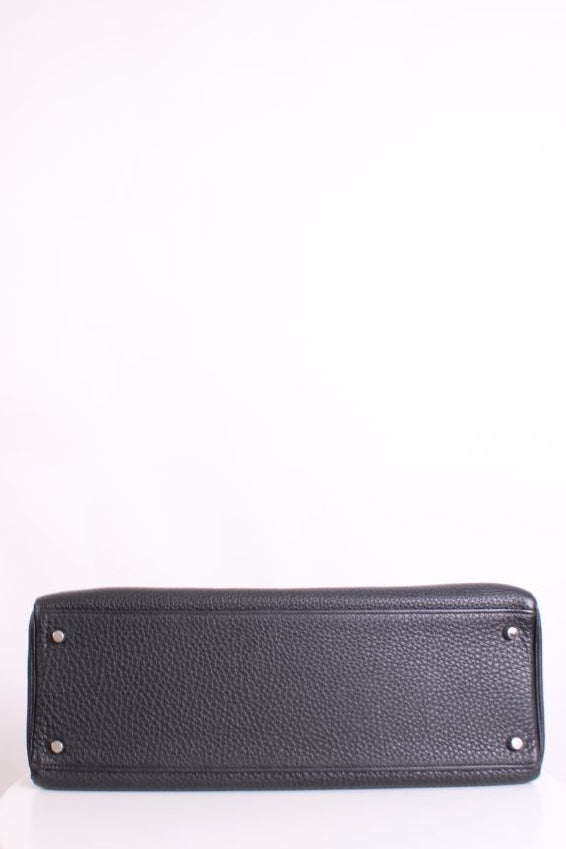 Hermes Kelly 40 Retourne Togo Leather Black
