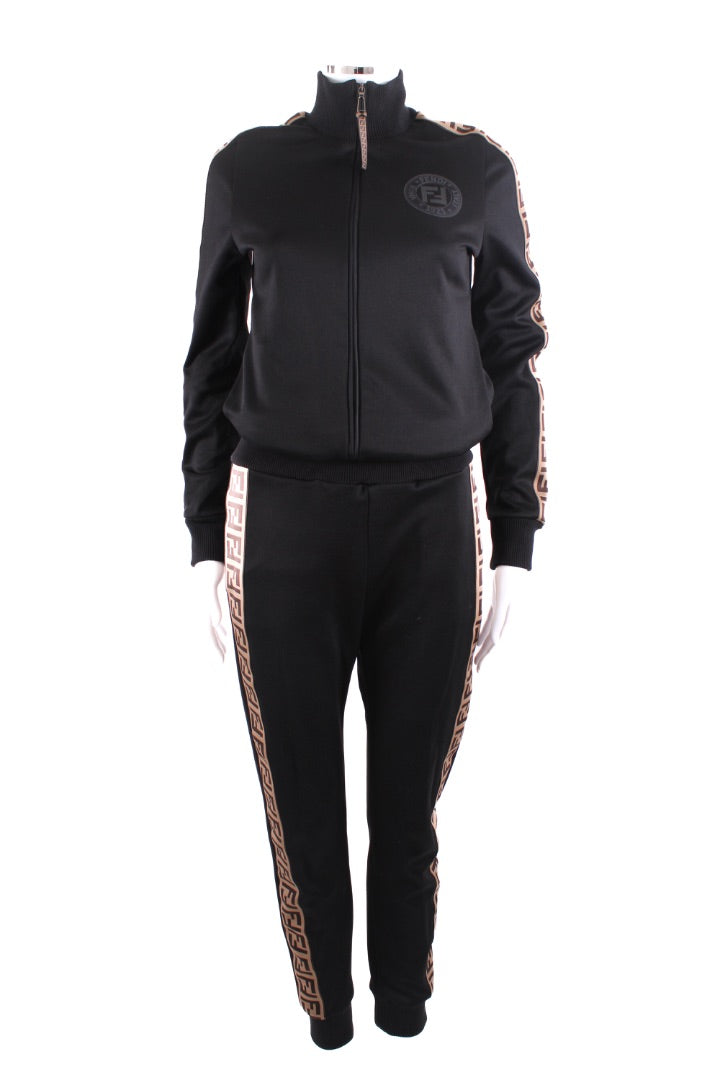 Fendi Fendi Roma Zucca Tracksuit Black 10