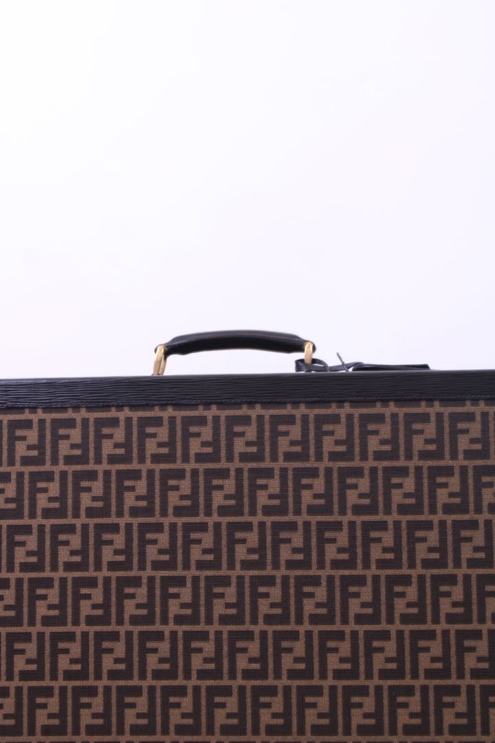Fendi trunk brown monogram S