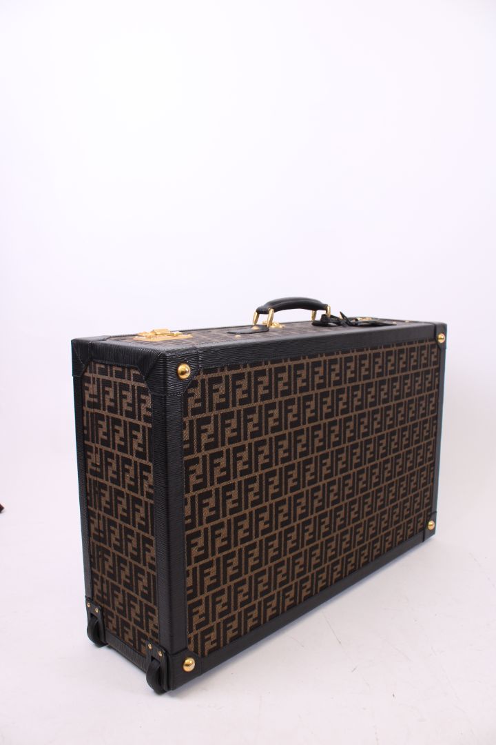 Fendi trunk brown monogram S