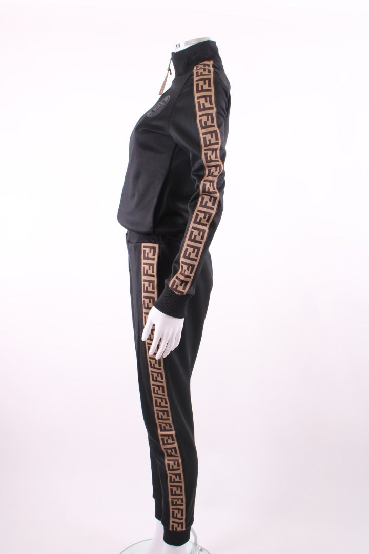 Fendi Fendi Roma Zucca Tracksuit Black 10