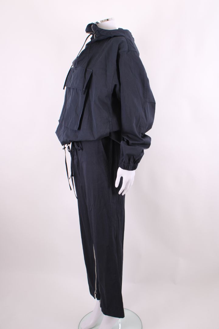 Helmut Lang Zip Jacket/ Trousers Co-ord Navy S