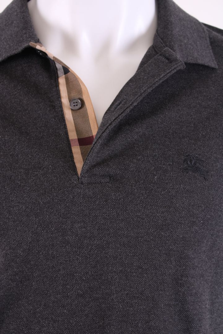 Burberry S/S Oxford Polo Grey S