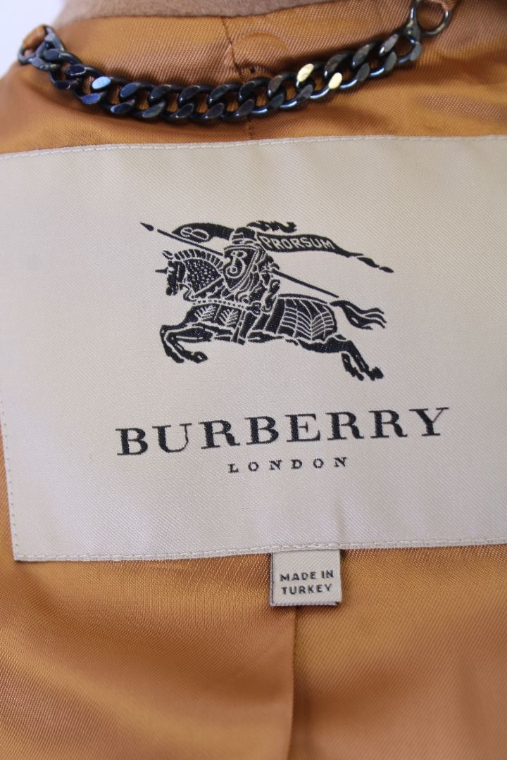 Burberry L/S Pea Jacket Camel Beige L