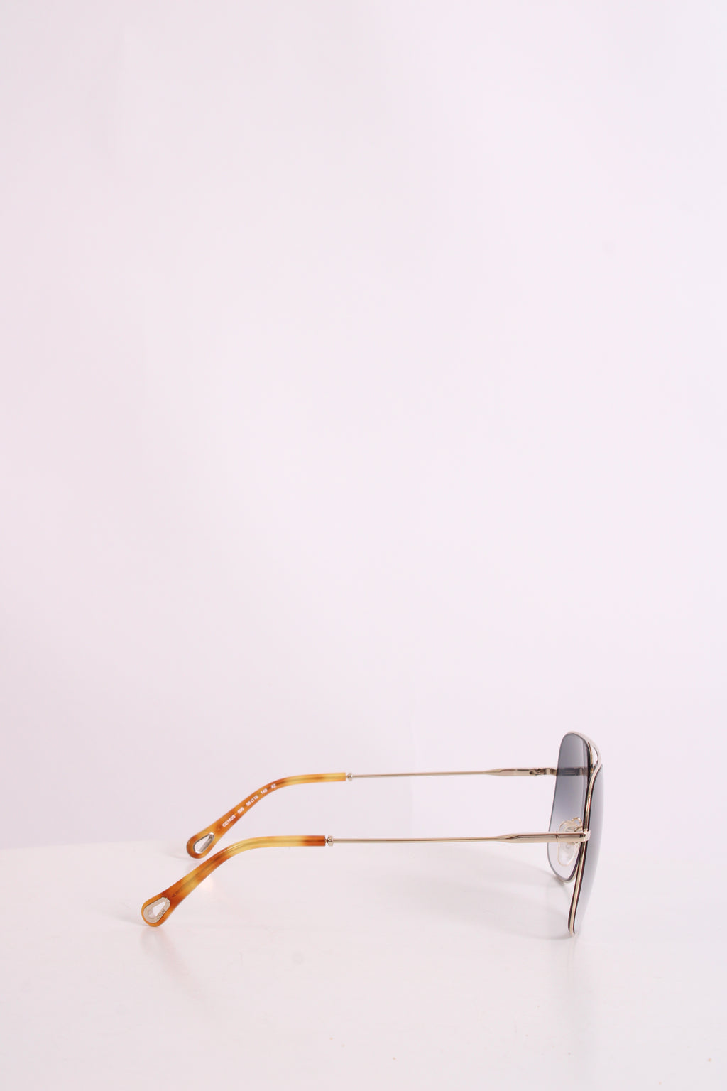Chloe Blue Tint Sunglasses Silver