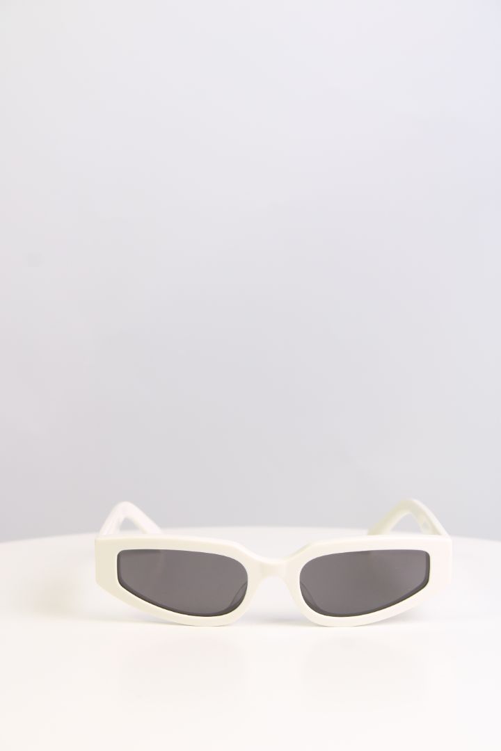 Celine Cat Eye Sunglasses White