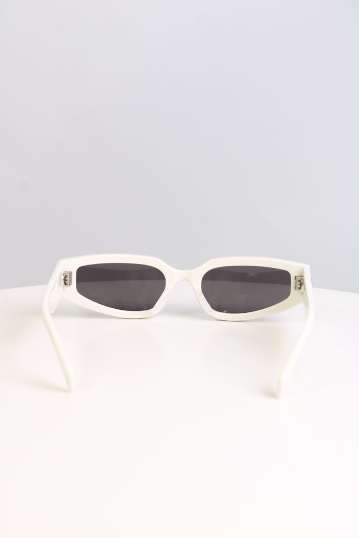 Celine Cat Eye Sunglasses White