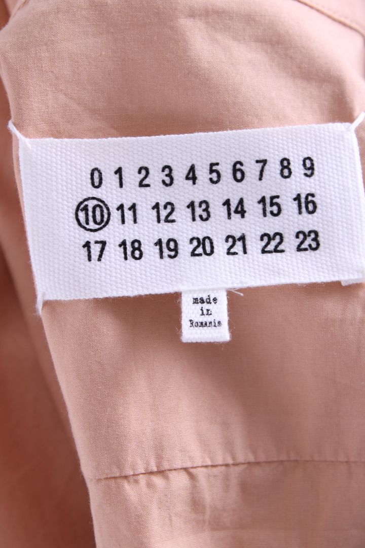 Maison Margiela L/S No Pocket Shirt Peach S