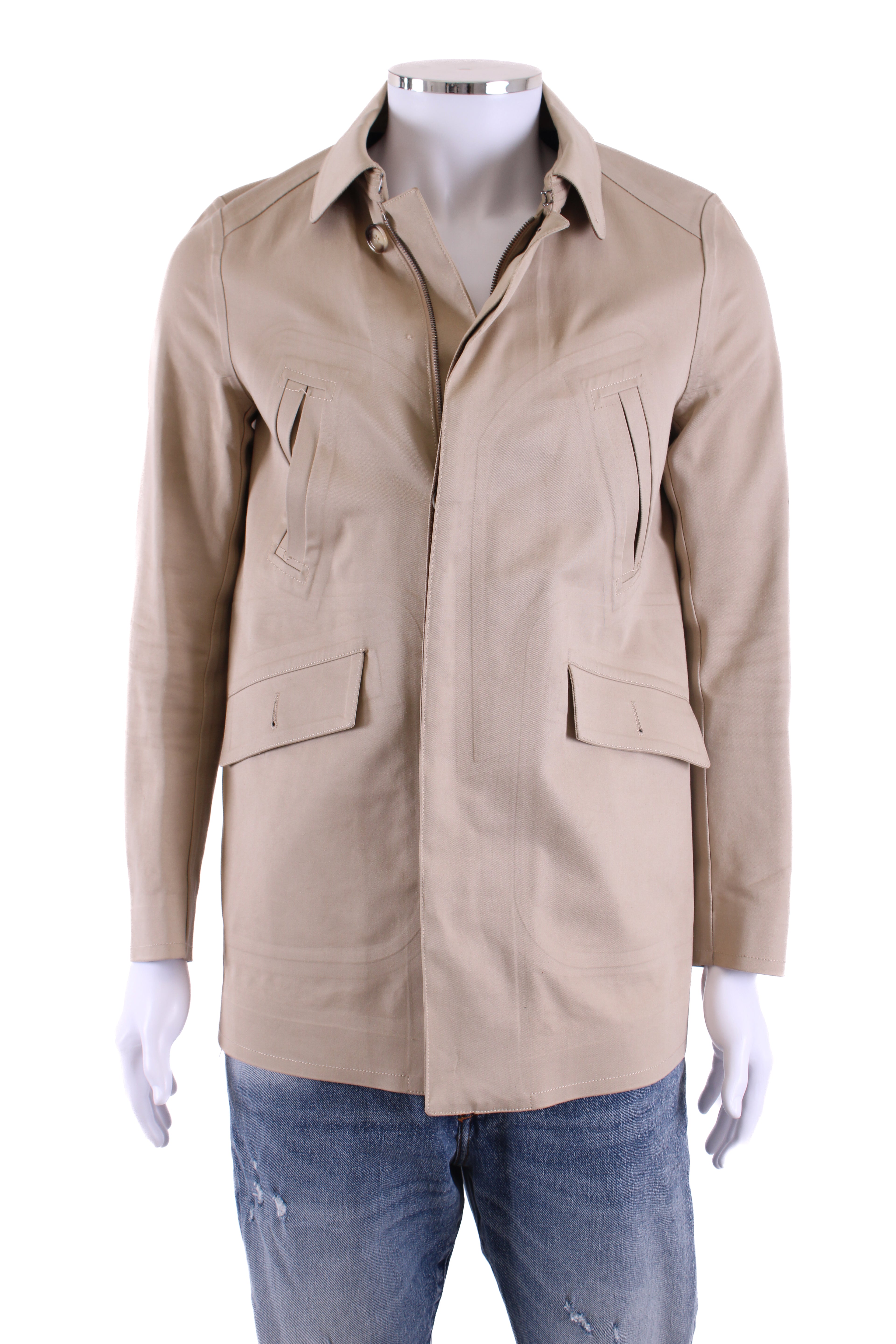 Valentino Rain Mac Jacket Beige 46
