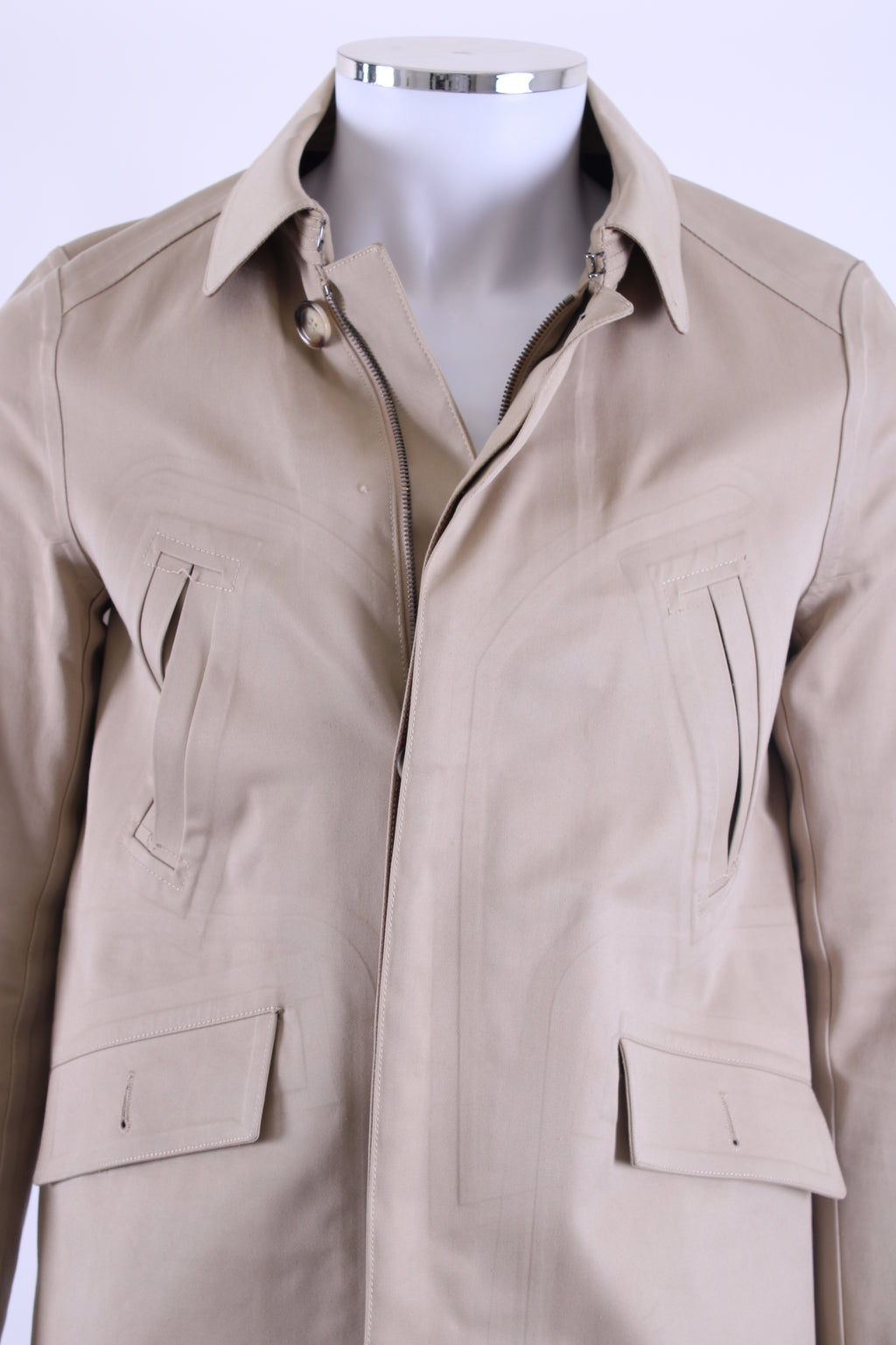 Valentino Rain Mac Jacket Beige 46