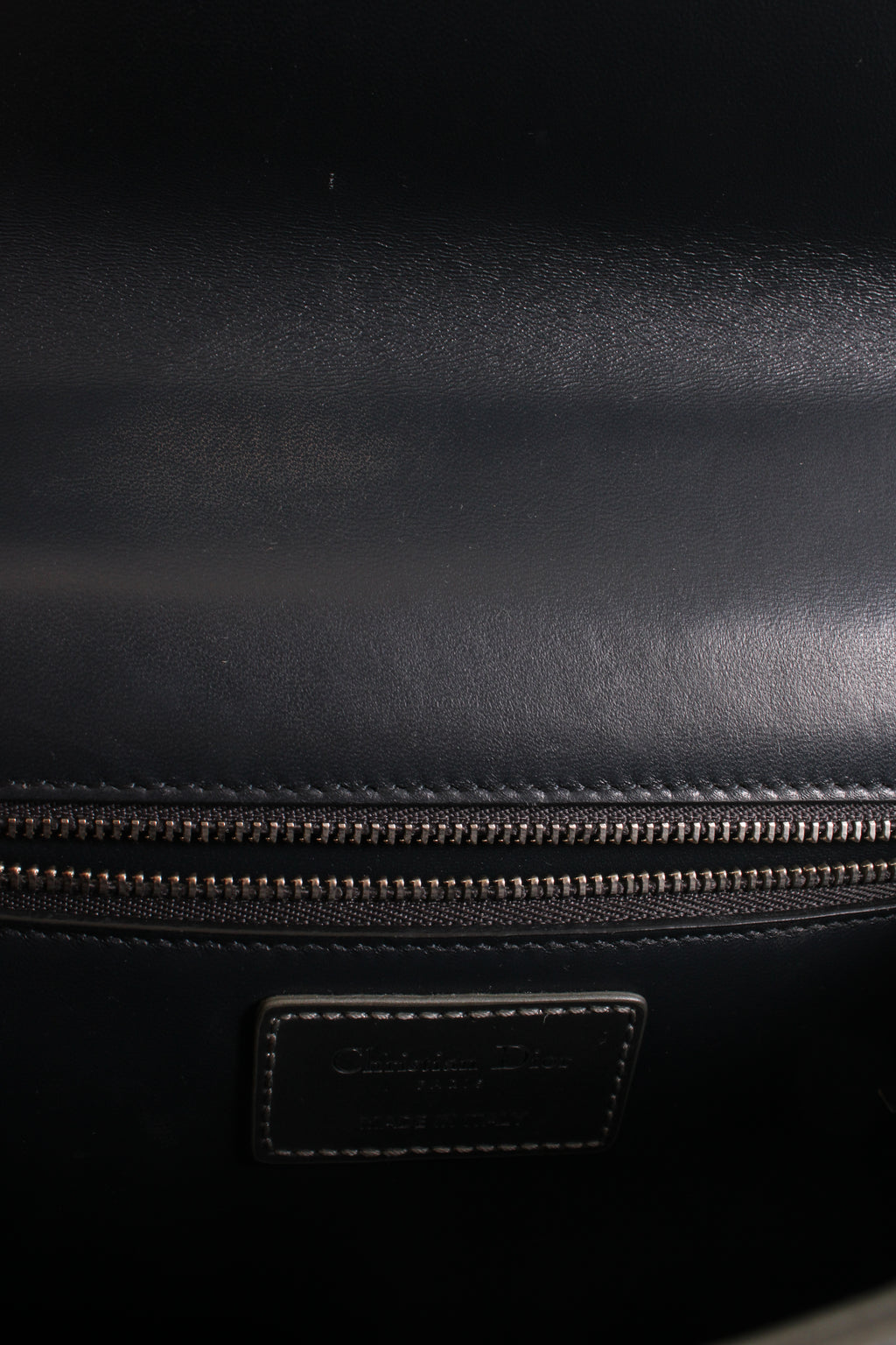 Christian Dior Cannage Montaigne Handbag Silver