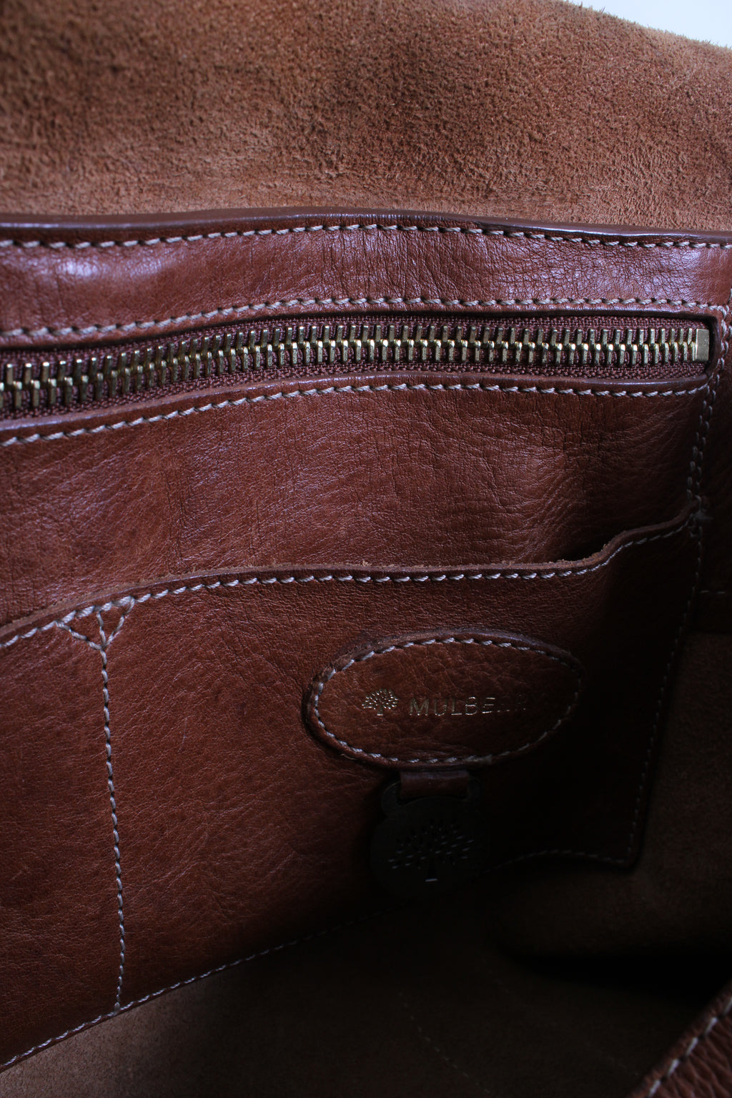 Mulberry Bayswater Handbag Tan