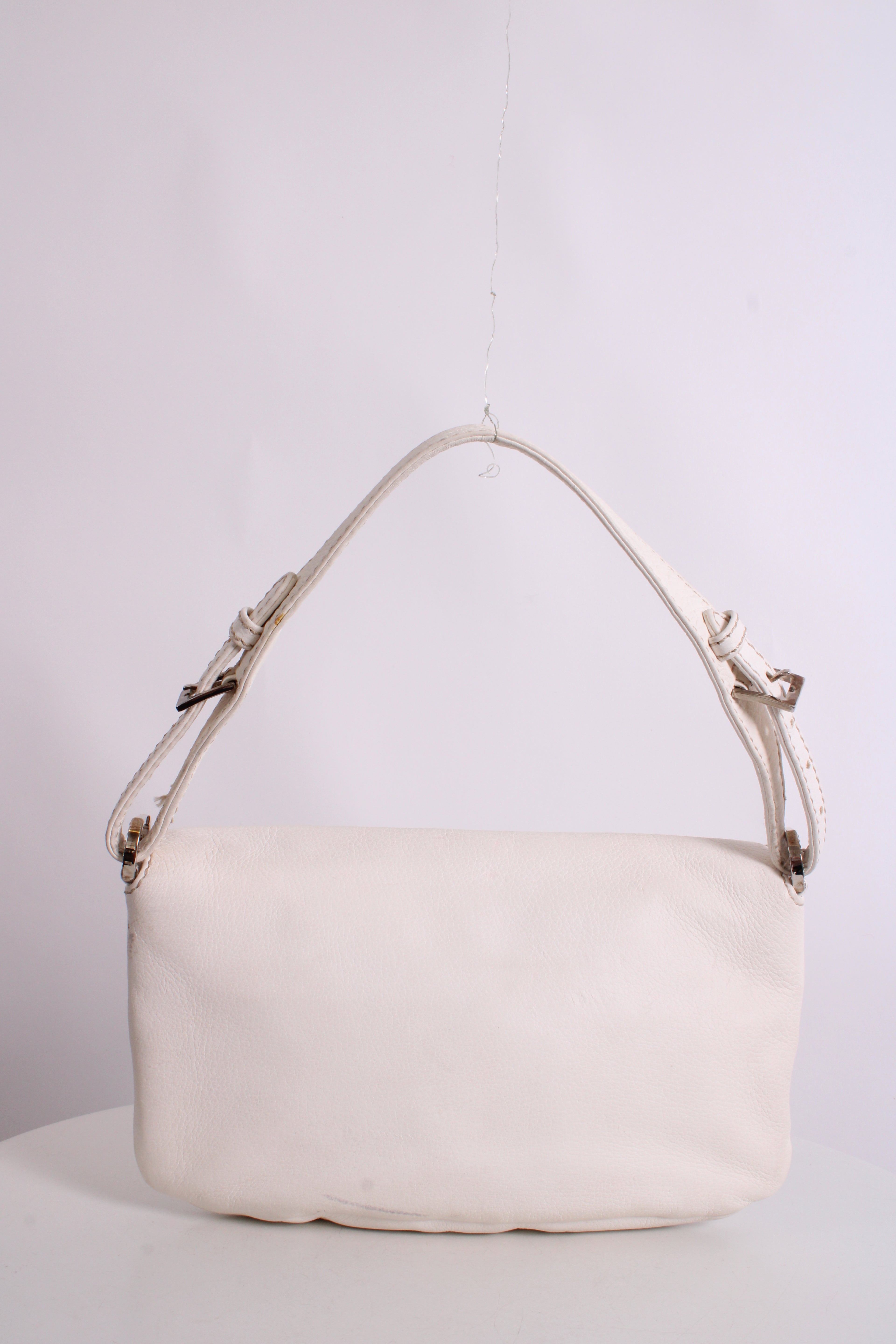 Valentino Butterfly Embellished Leather small bag Cream
