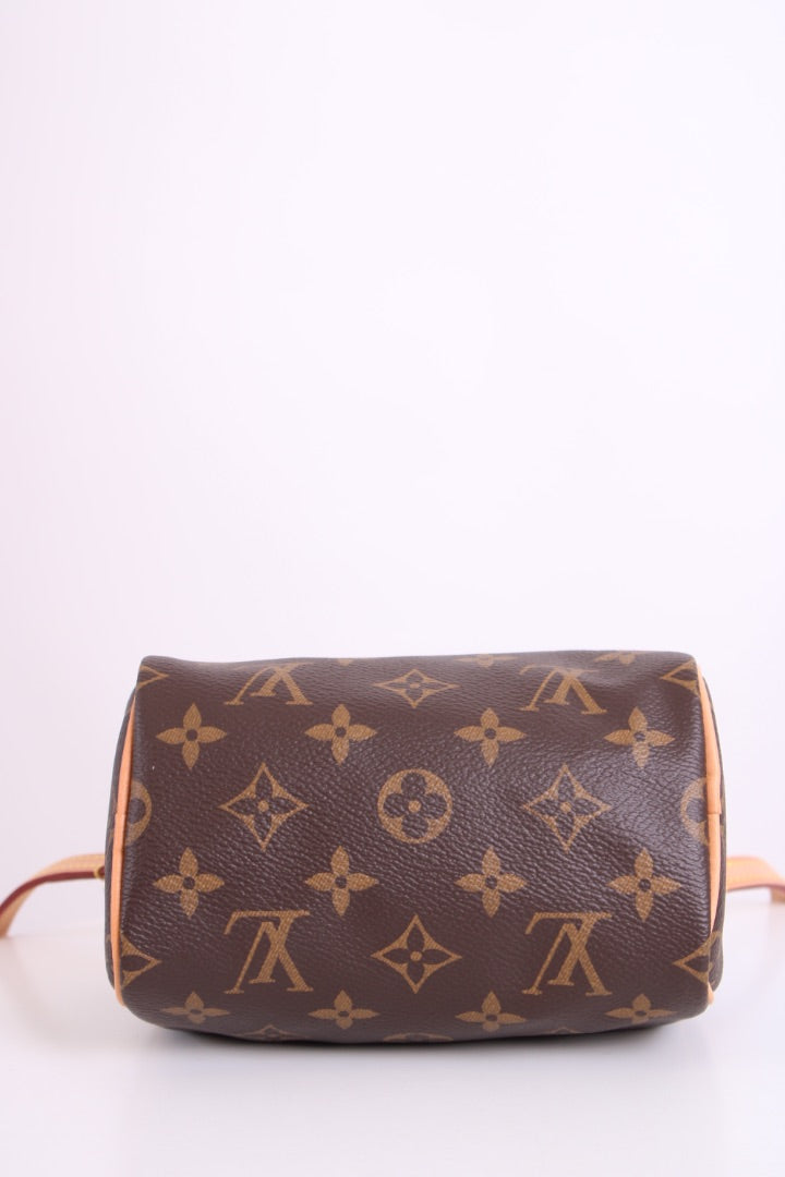 Louis Vuitton 2019 Nano Speedy Bag Brown Monogram