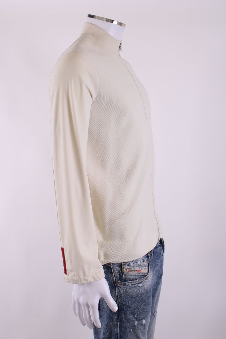 Prada Vintage Technical Full Zip White