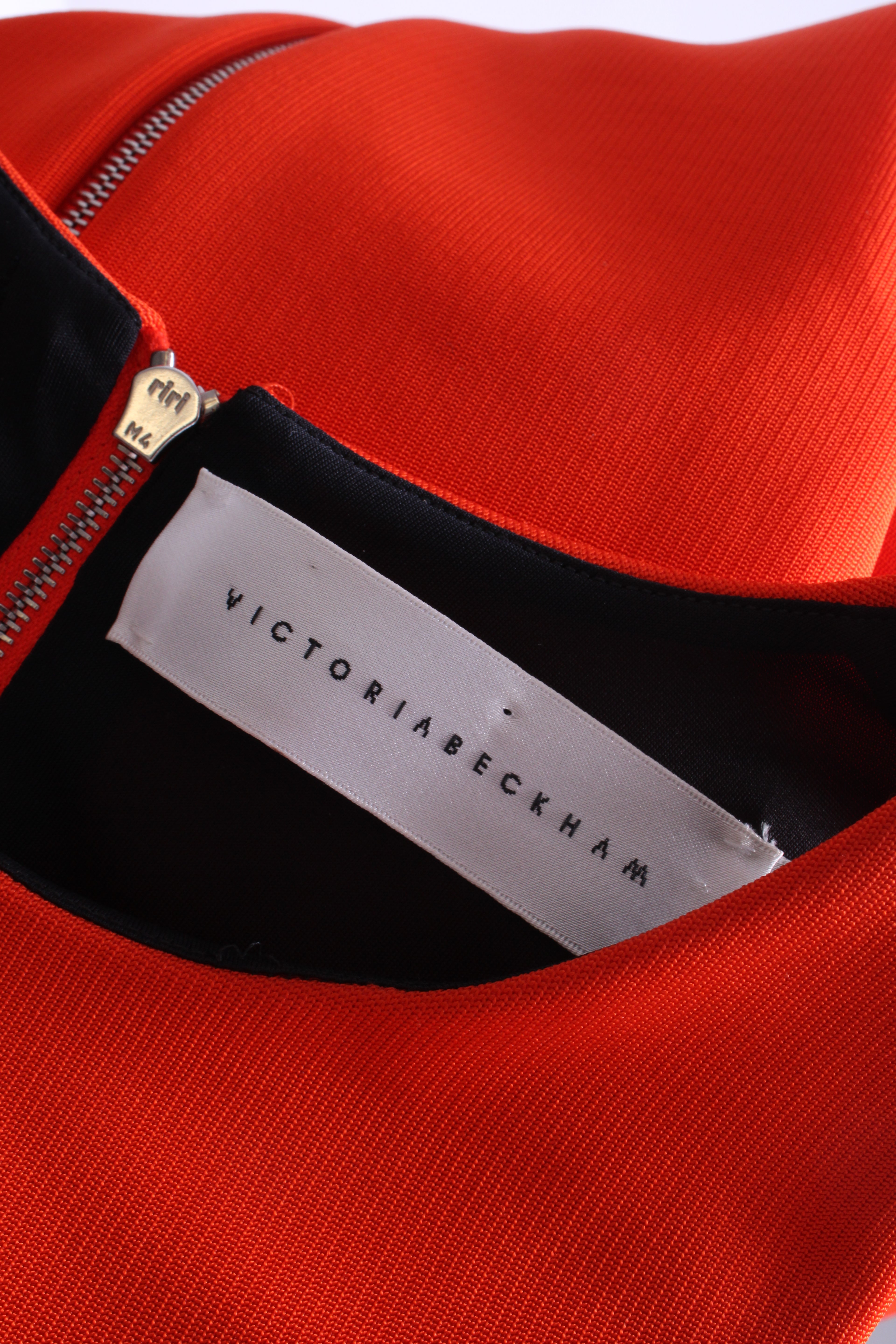 Victoria Beckham S/S Dress Orange 8