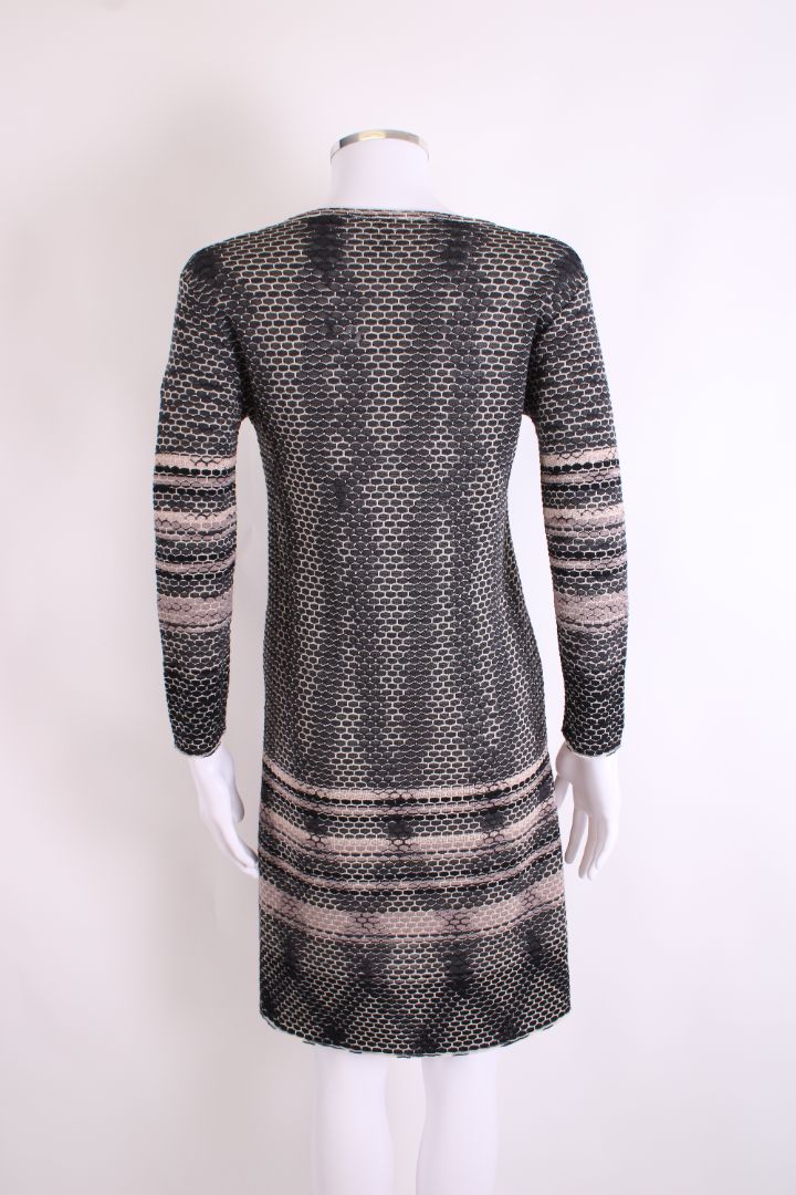 M Missoni Dress Nude/ Black 12