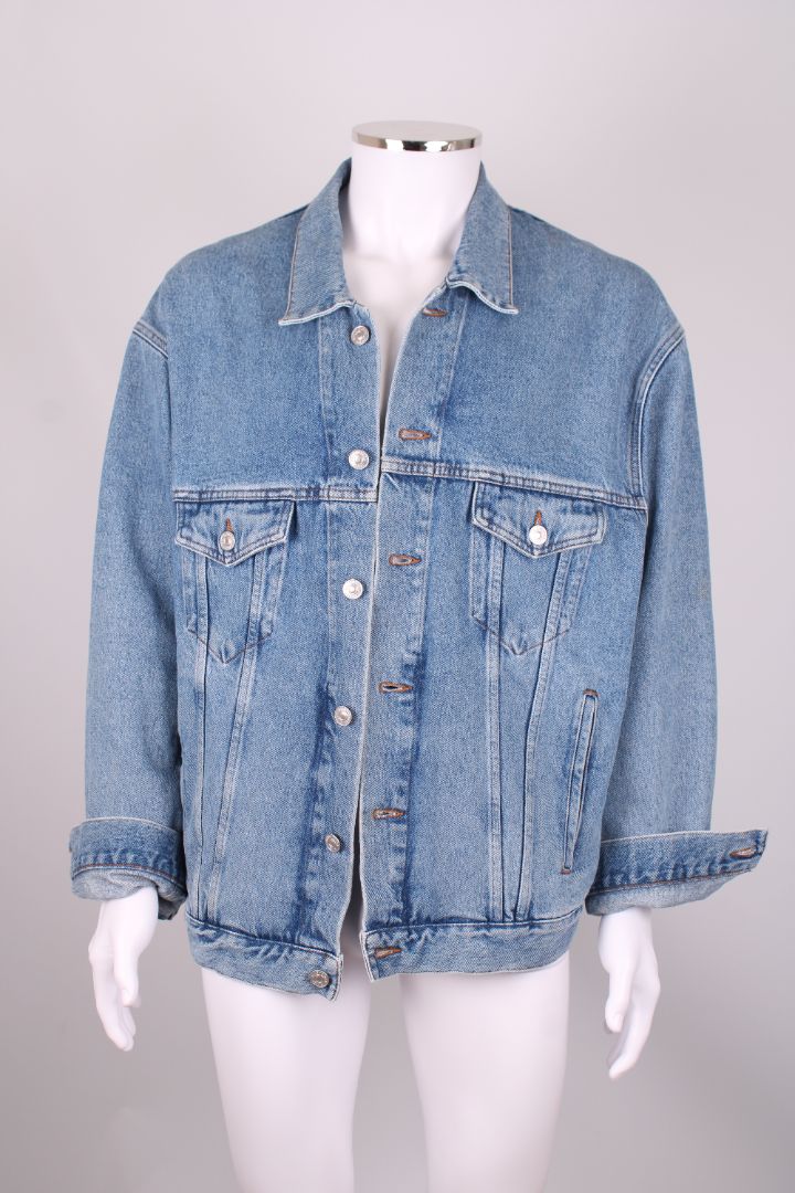 Balenciaga Printed denim jacket Blue 34