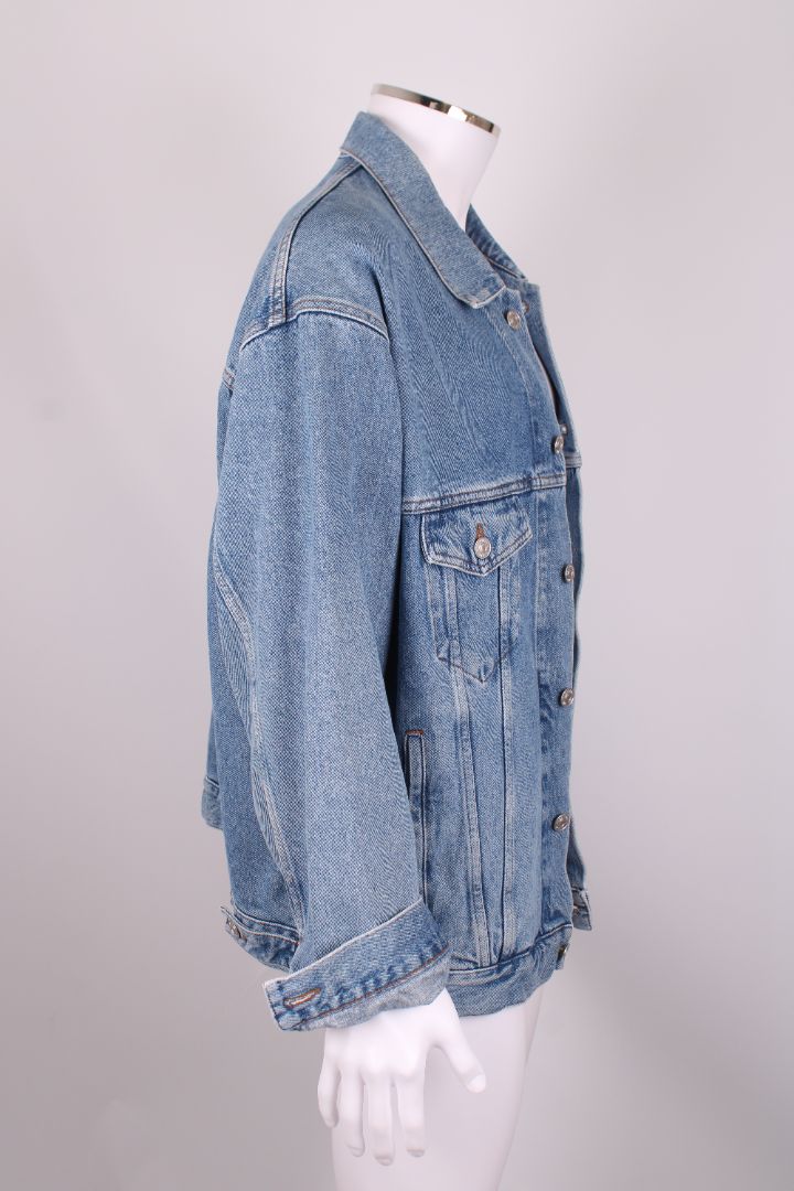 Balenciaga Printed denim jacket Blue 34