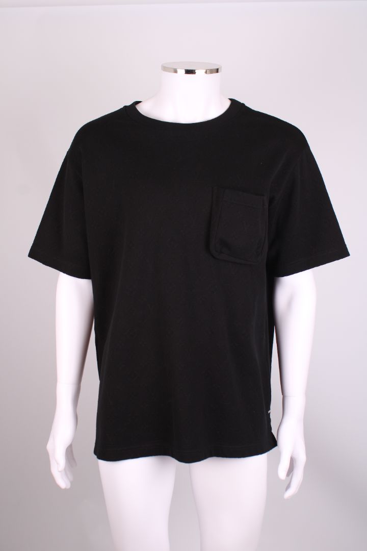 Louis Vuitton Monogram pocket T shirt Black XL