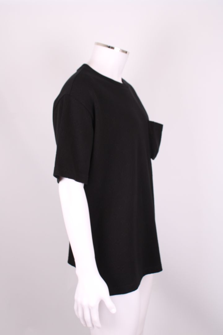 Louis Vuitton Monogram pocket T shirt Black XL