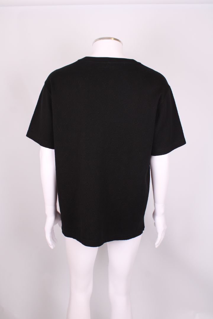 Louis Vuitton Monogram pocket T shirt Black XL