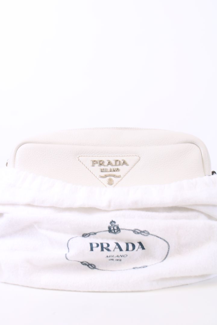 Prada Camera Crossbody Cream