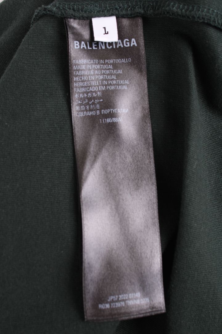 Balenciaga Adidas collab t shirt green L