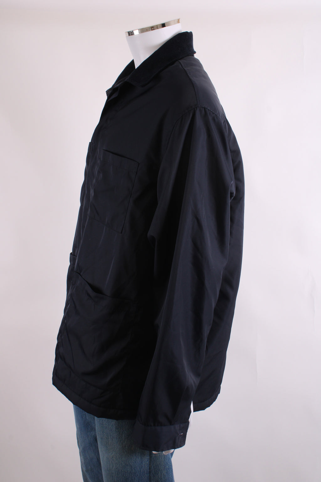 The Frankie Shop Nylon Jacket Navy M