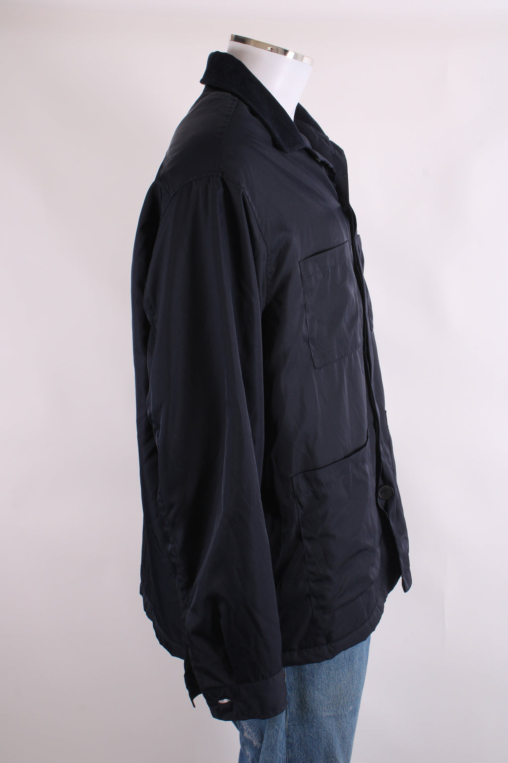 The Frankie Shop Nylon Jacket Navy M