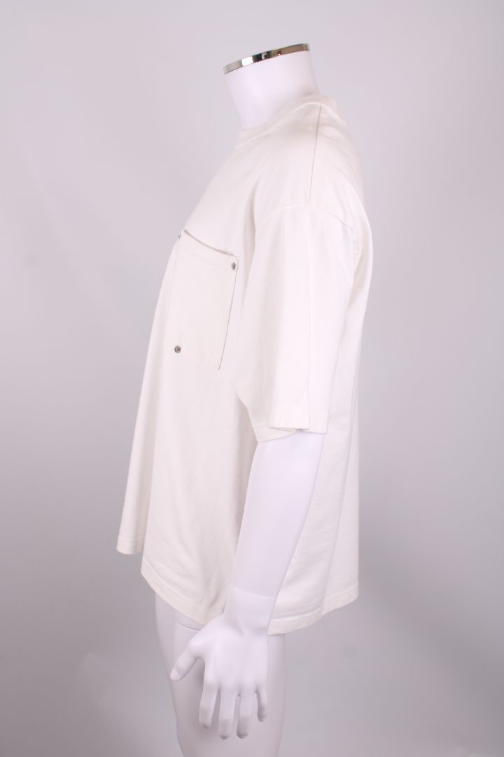 Bottega Veneta Oversized crewneck T shirt White L