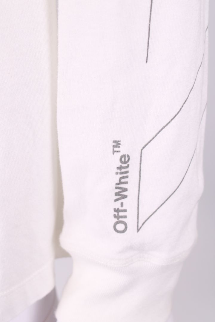 Off White Unfinished arrows layered T shirt White M
