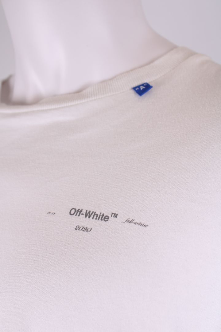 Off White Unfinished arrows layered T shirt White M